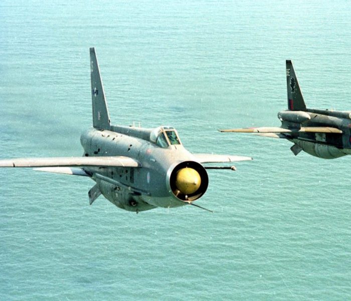 Last Lightnings over North Sea