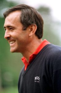 Golfer Seve Ballesteros at Wentworth