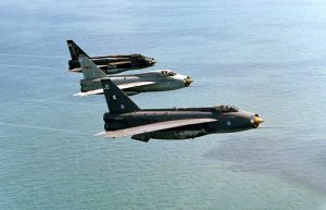 Last Lightnings flight over North Sea